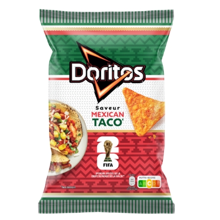 160g Mexican Taco Doritos
