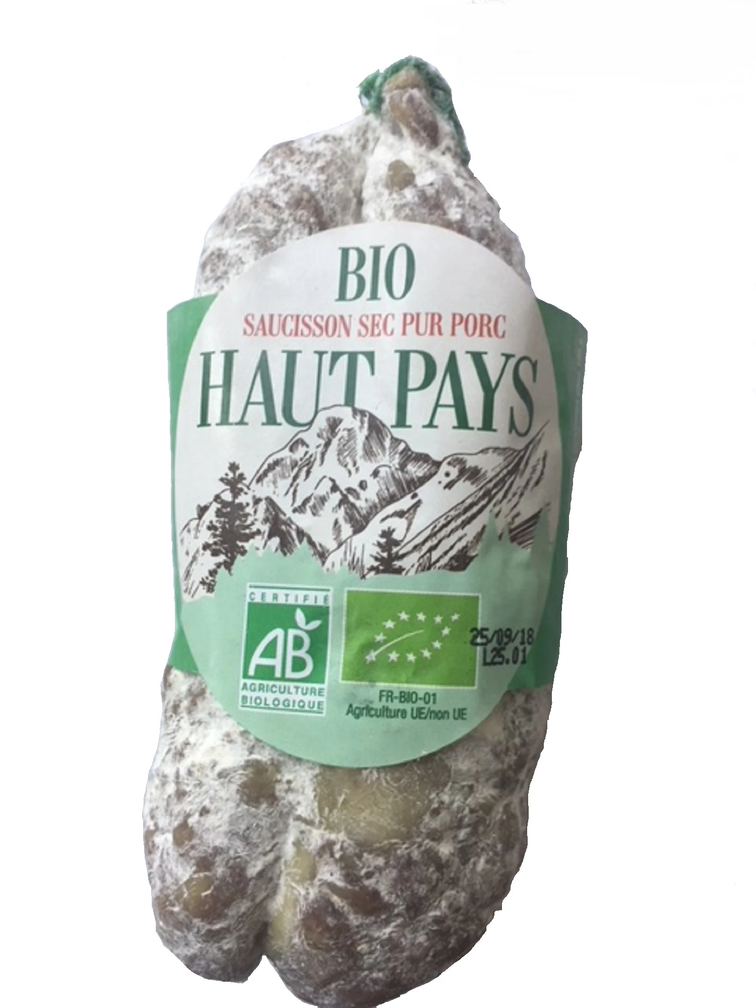 Saucisson Sec Bio Haut Pays 20