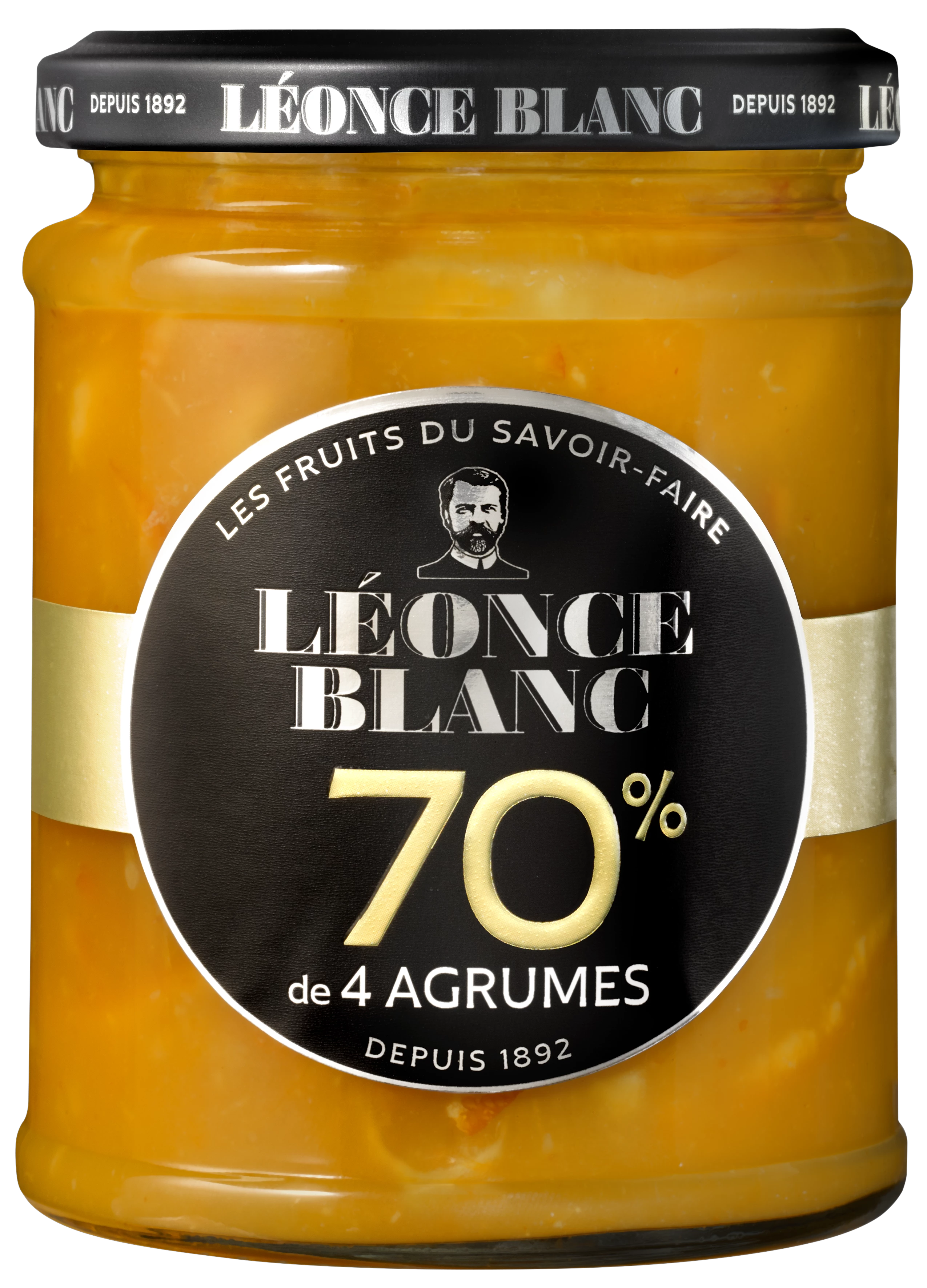 Mermeladas con 4 Cítricos 320g - LEONCE BLANC