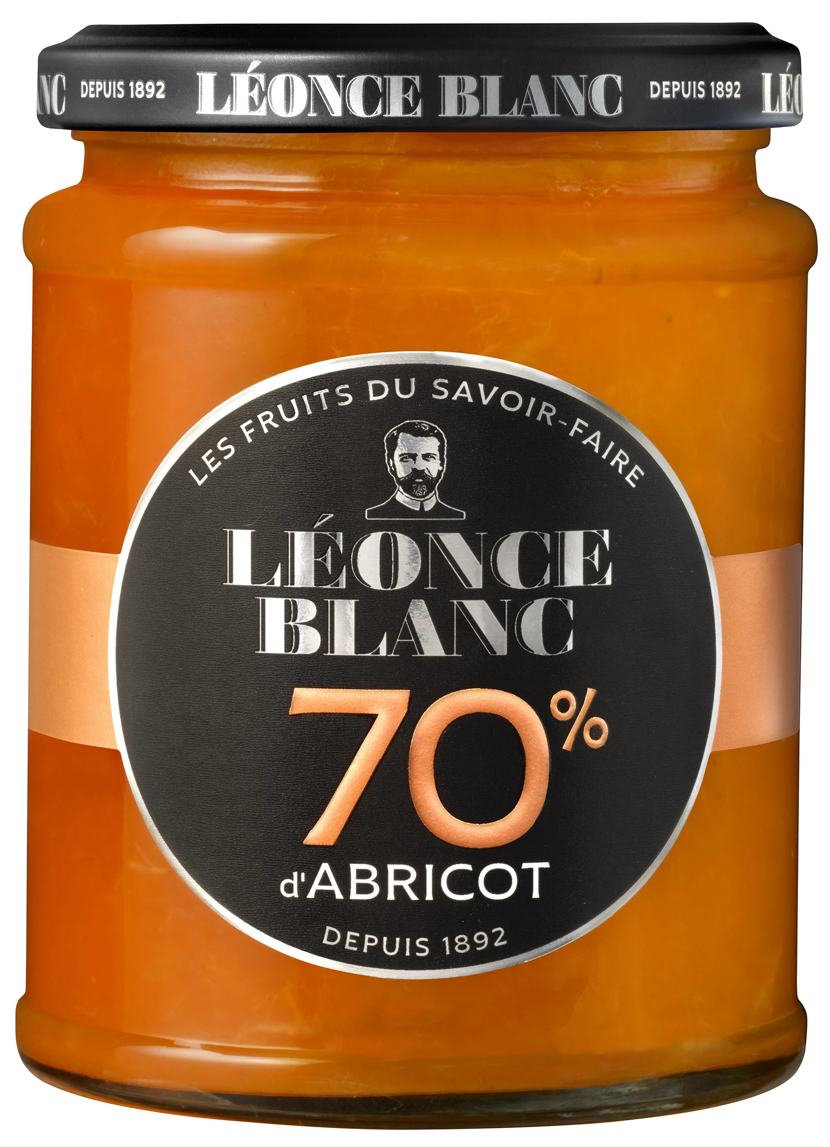 Abrikozenjam 320g - LEONCE BLANC