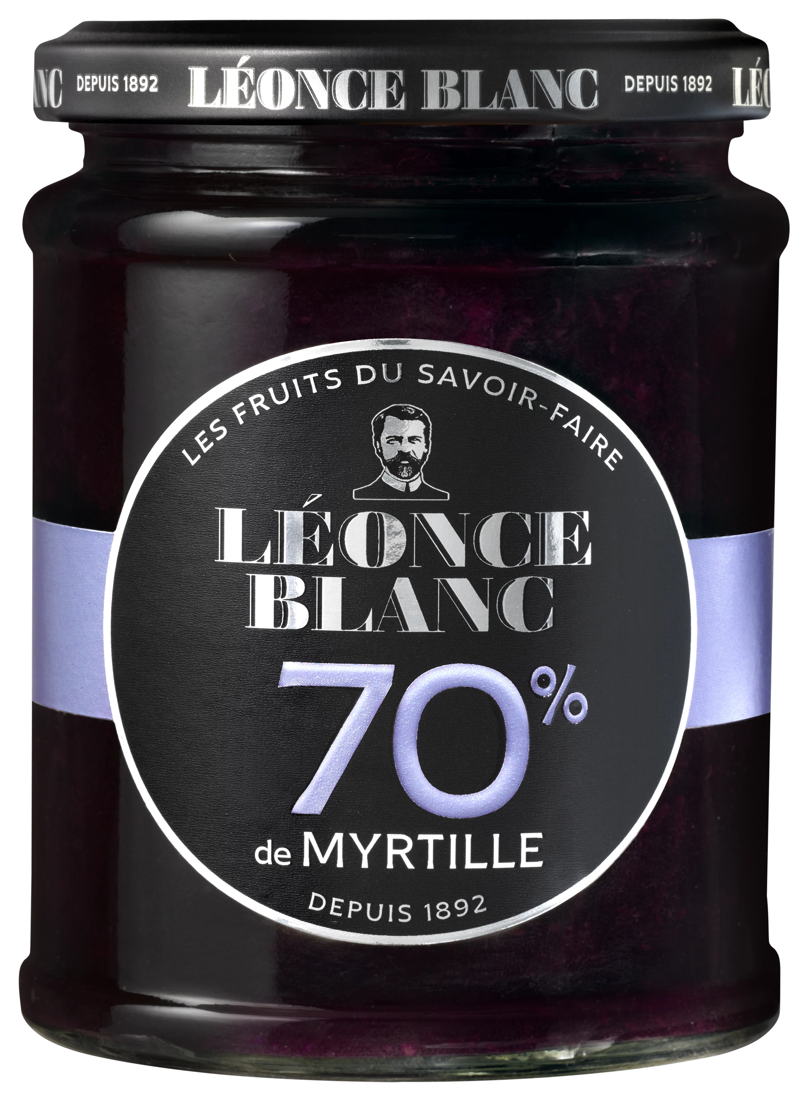 Confiture de Myrtilles 320g - LEONCE BLANC
