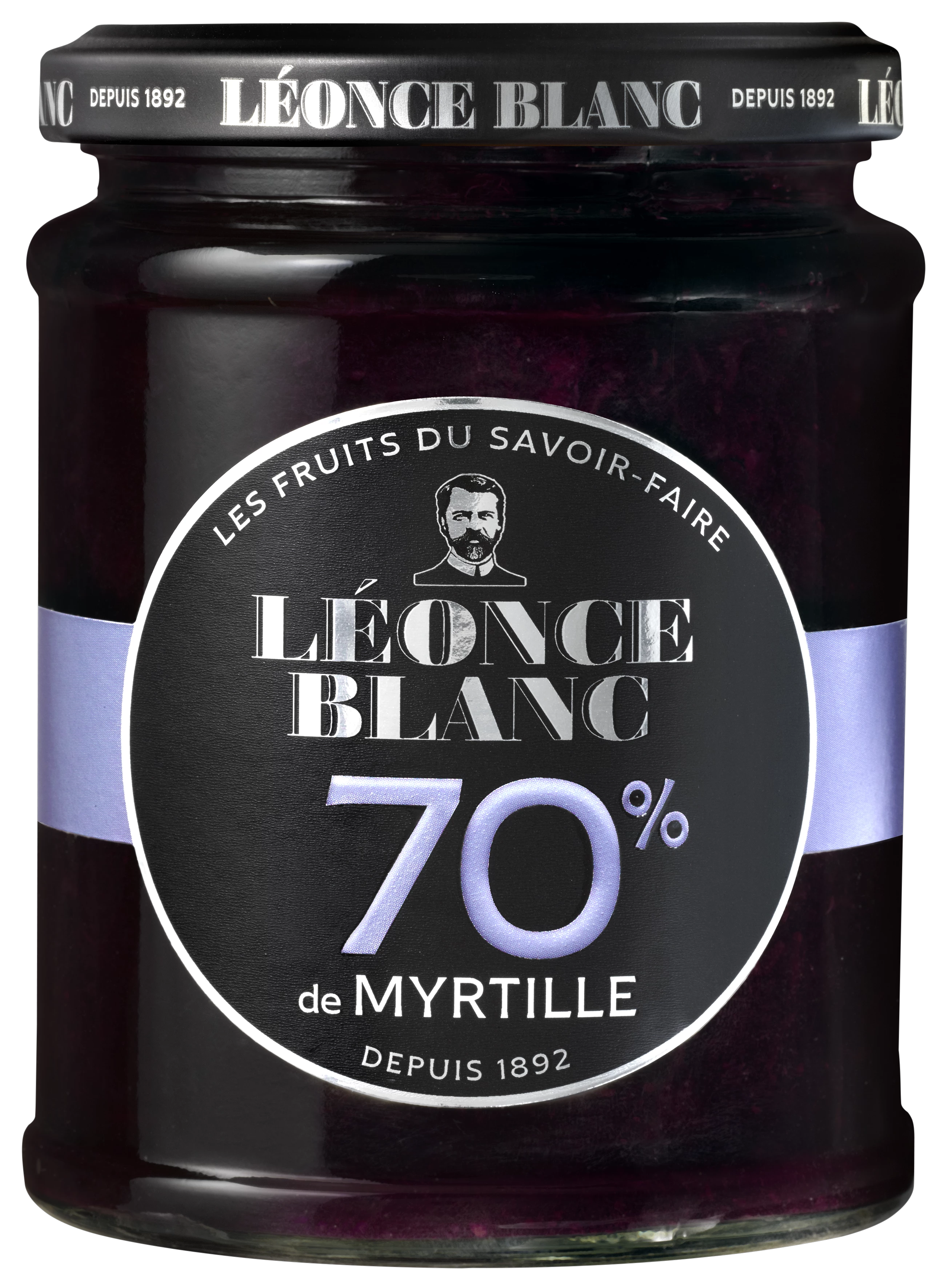 Compota de Mirtilo 320g - LEONCE BLANC