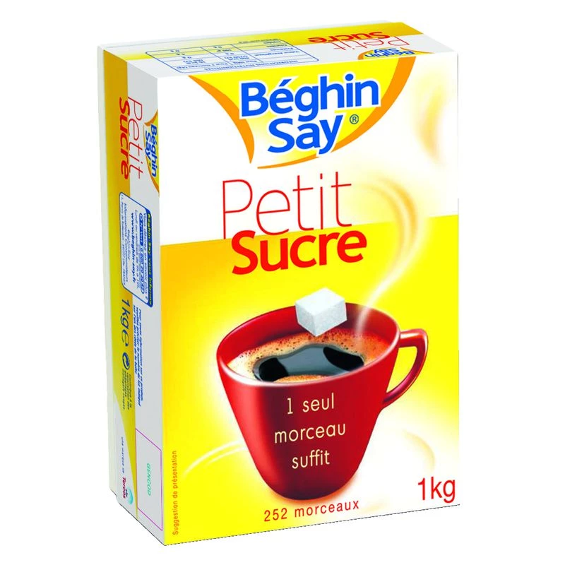 Small sugar pieces 1kg - BEGHIN SAY