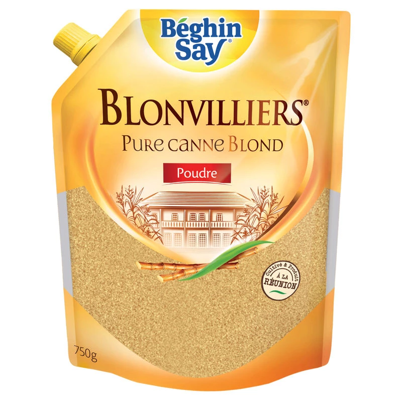 Сахар тростниковый Blonvilliers 750г - BEGHIN SAY