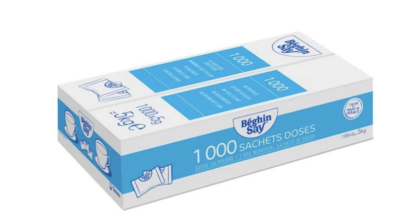 Sugar Sachet (5gx1000) - BEGHIN SAY