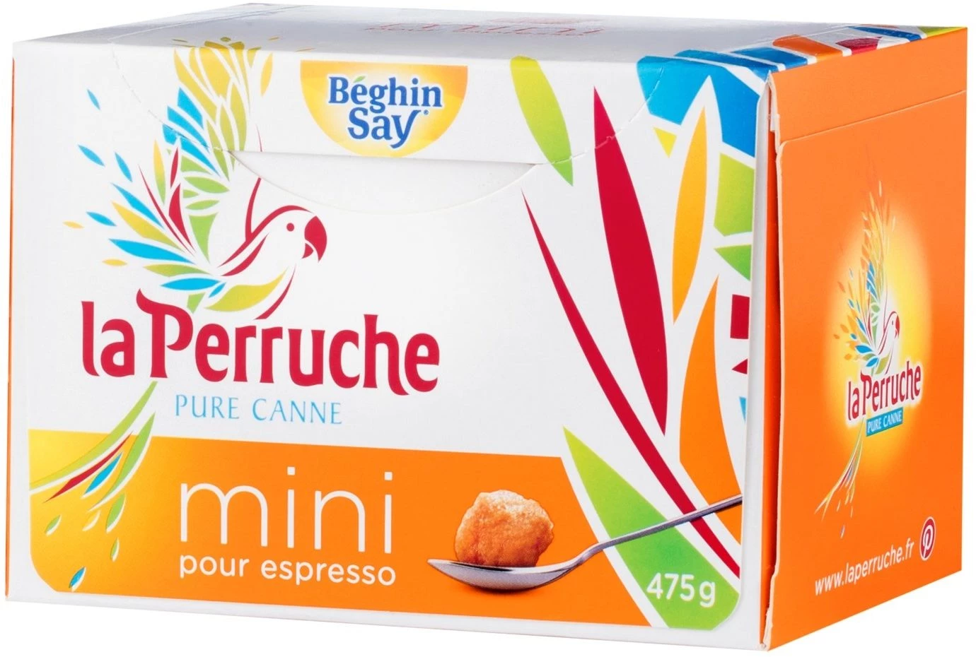 Minirietsuiker voor espresso 475g - BEGHIN SAY