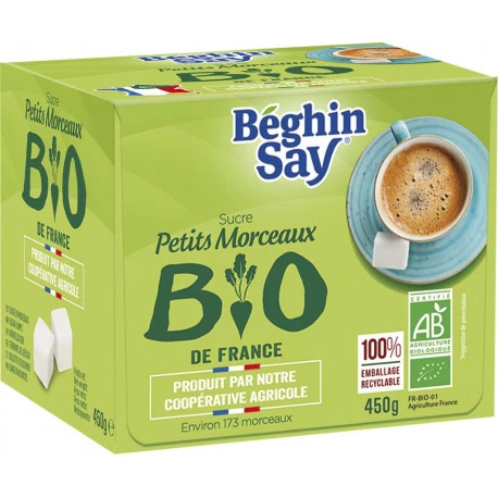 450g Pt Morceaux Sucr Bio Bsay
