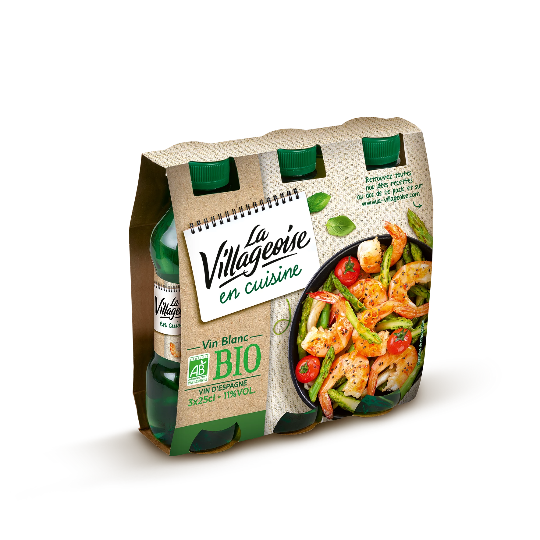 Vsig Villag.cuis.bio Bl 3x25cl