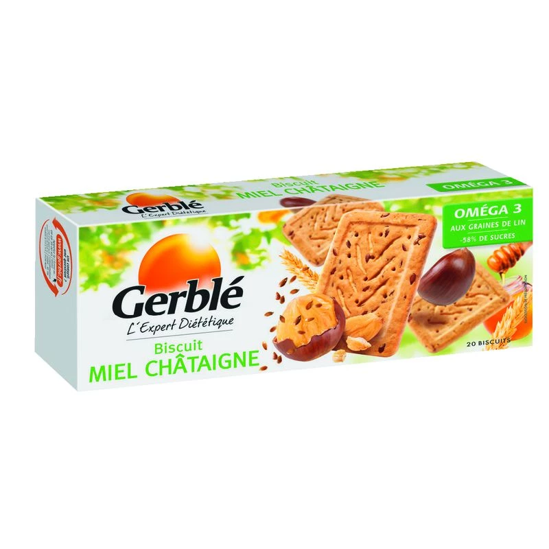 Biscuit miel châtaigne 200g - GERBLE