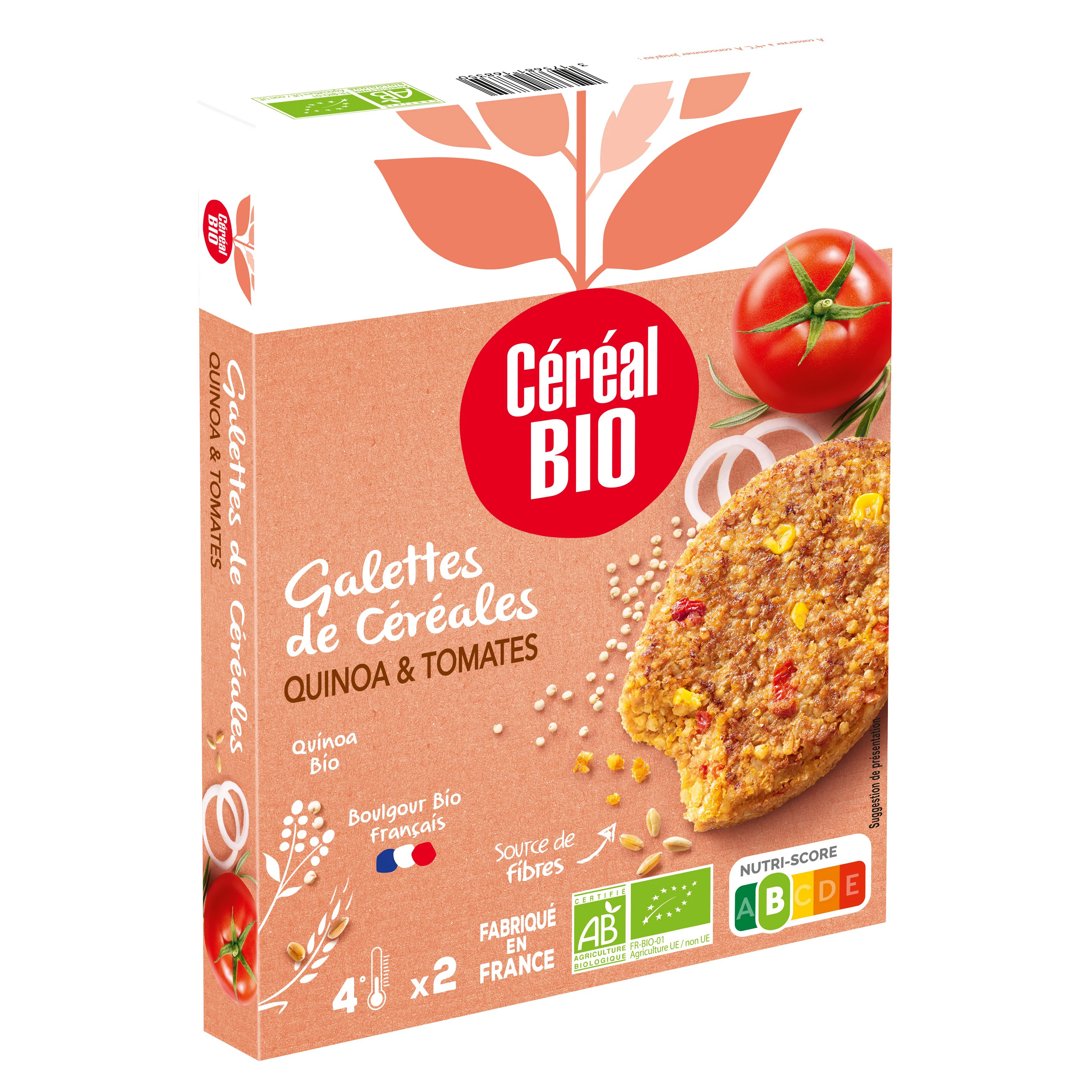 Galette Quinoa Tomate 200g