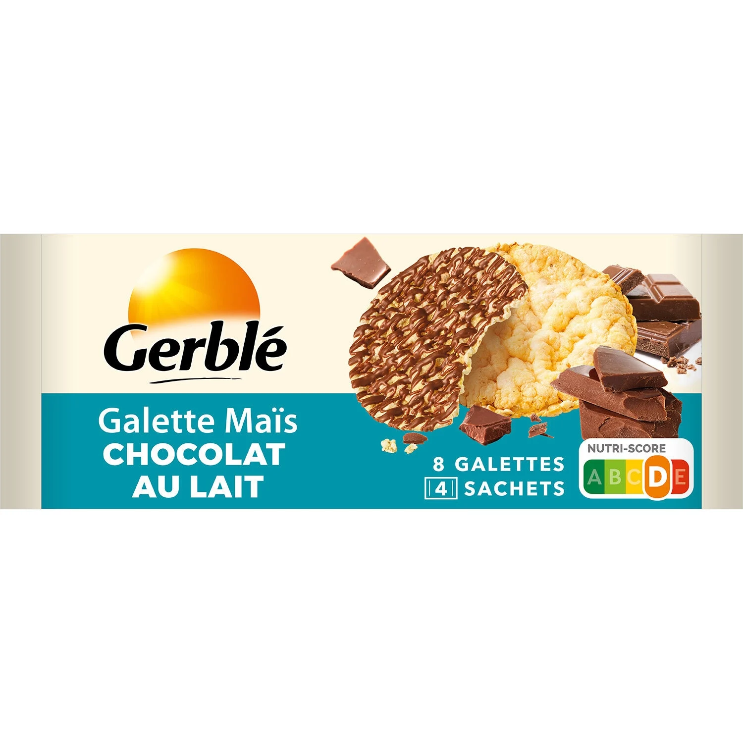 Milk Chocolate Corn Pancake 124g - Gerble
