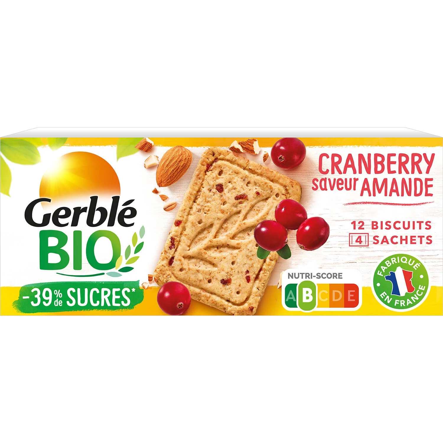 Organic Cranberry Almond Sand 132