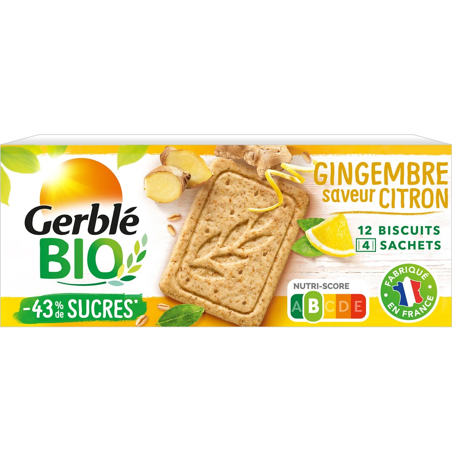 Organic Lemon Ginger Sand 132