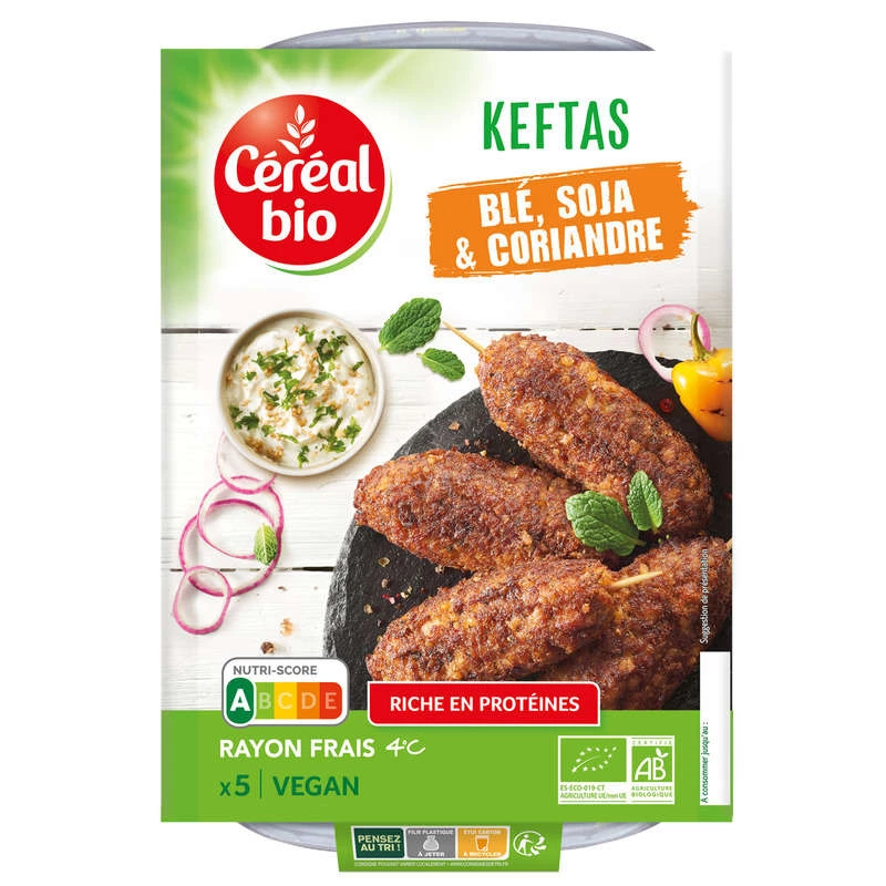 Kefta di coriandolo biologico - CEREALI FRESCHI BIOLOGICI