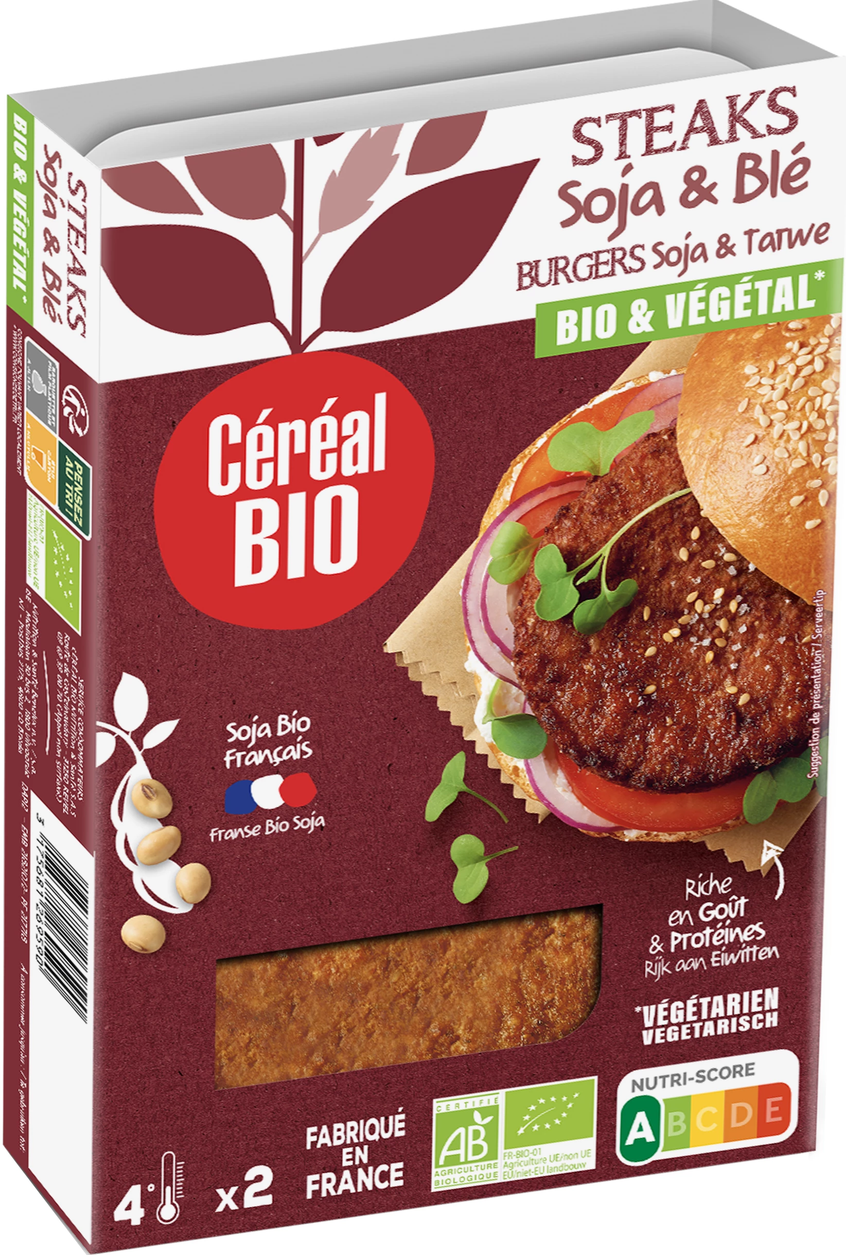 Bife Soja Ble Cbf 160g