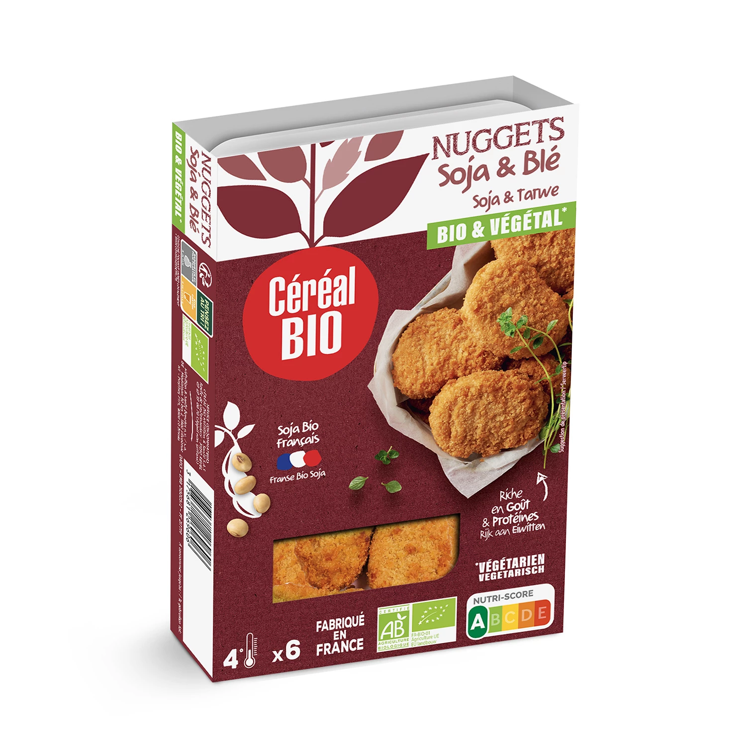 Nuggets Soja Blé Cbf 180