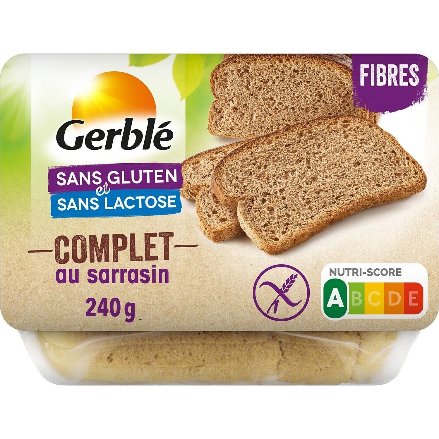 Pain Complet Tranche 240g