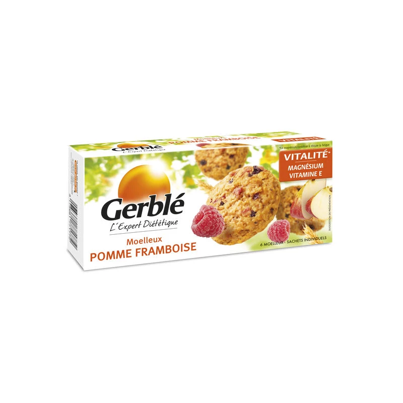 Moelleux pomme/framboise 138g - GERBLE