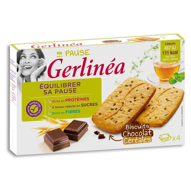 Galleta de chocolate/cereales 200g - GERBLE