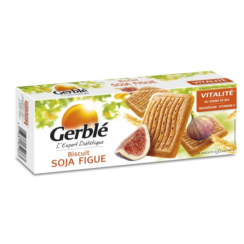 Soy and fig biscuit 270g - GERBLE