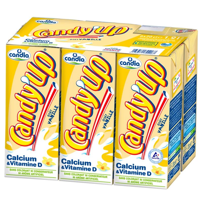 Vanilla 6x20Cl Milky Boisson - CANDY UP
