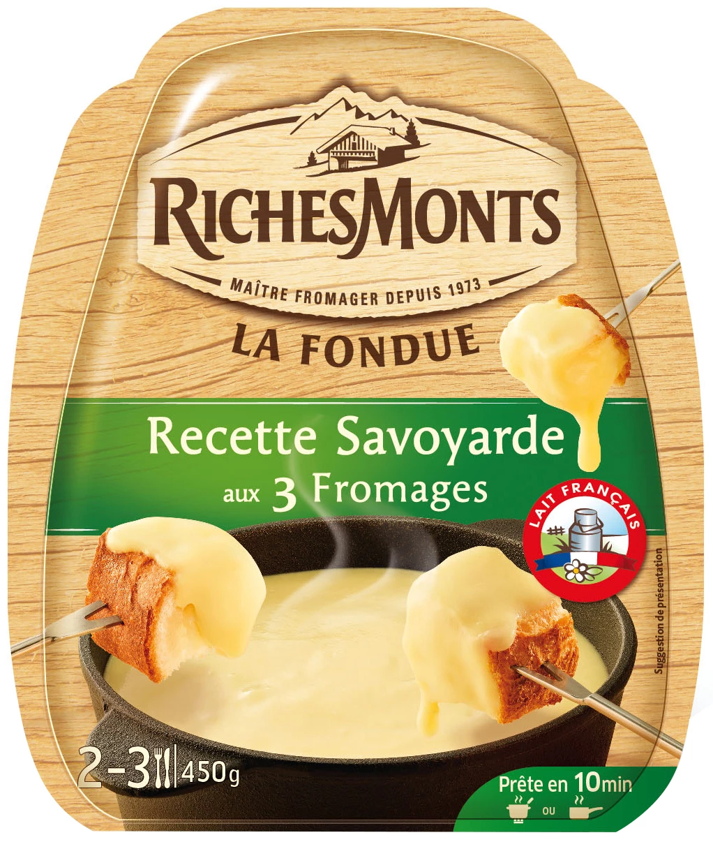 Fondue Aux 3 From Savoy 450g