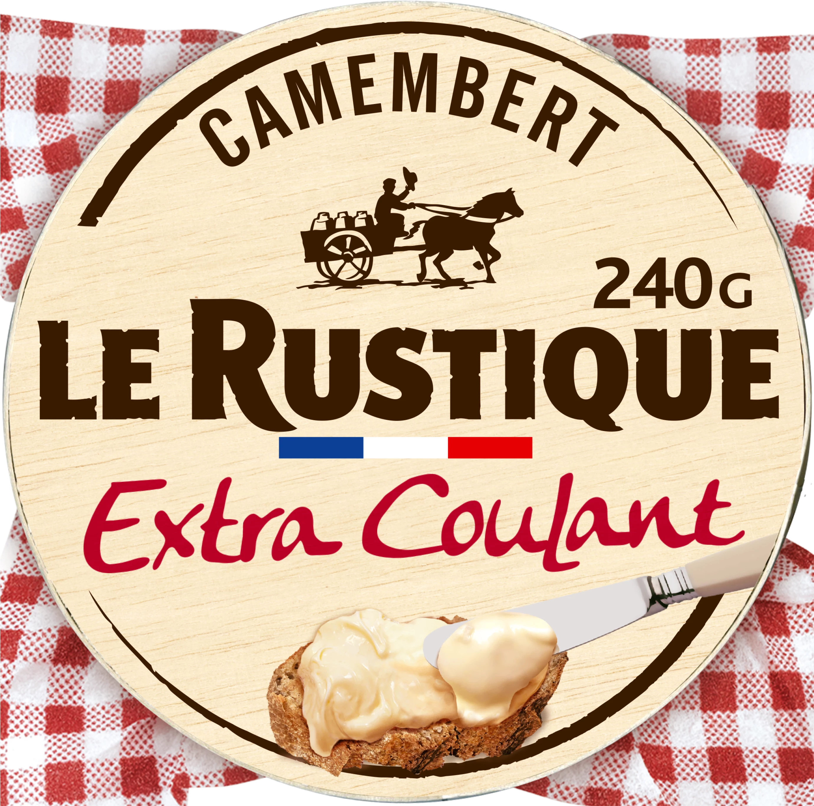Coulant Extra Camembert 240g L