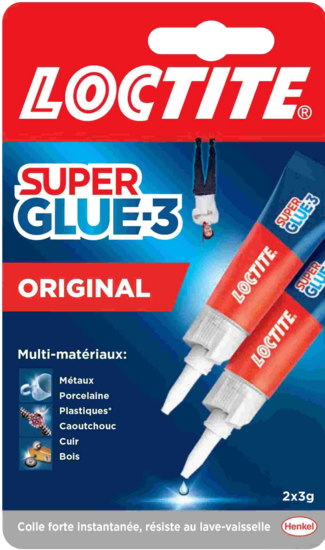 Superglue Liq 2x3g