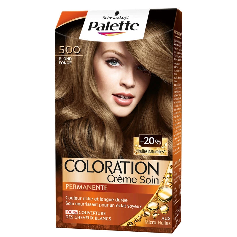 500 Blond Fonce Palette