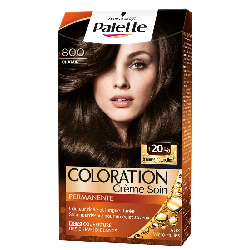 Coloração marrom escuro 800 115ml SAINT ALGUE-PALETTE - SCHWARZKOPF