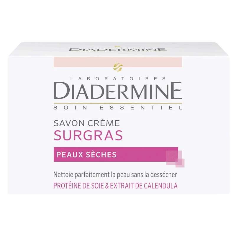Savon crème surgras peaux sèches 100g - DIADERMINE