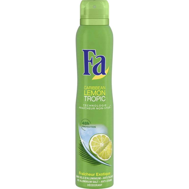 Déodorant femme Lemon Tropic 200ml - FA