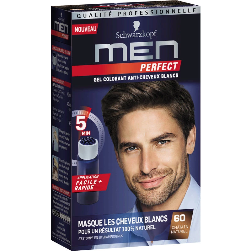 Men Perfect Chatain Naturel