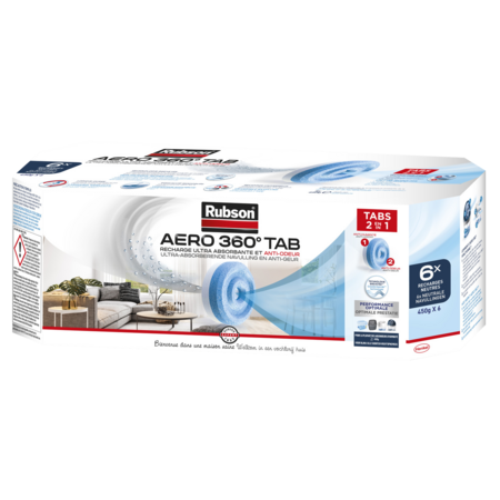 6 Recharg Neutre Aero Rubson
