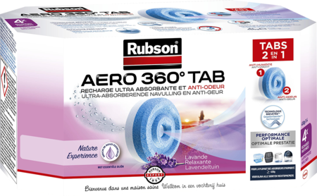 4 Recharg Lavande Aero Rubson