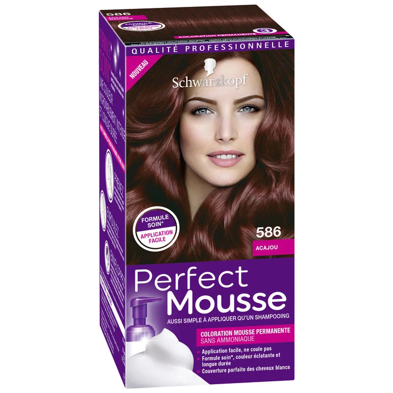 Mahonie kleurstof 586 92,5ml - SCHWARZKOPF