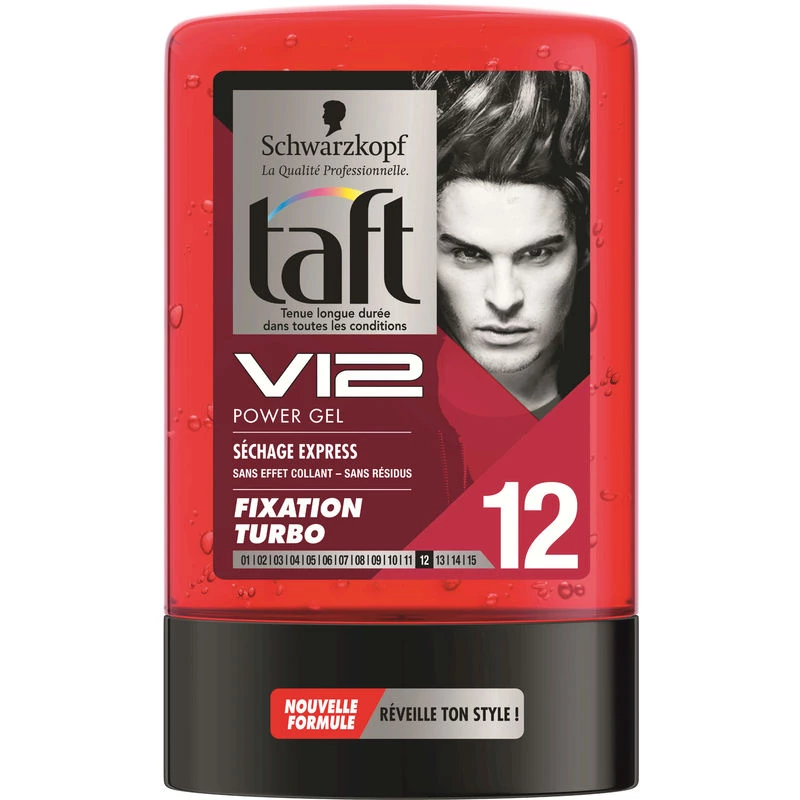 Power gel fixation turbo 300ml - SCHWARZKOPF