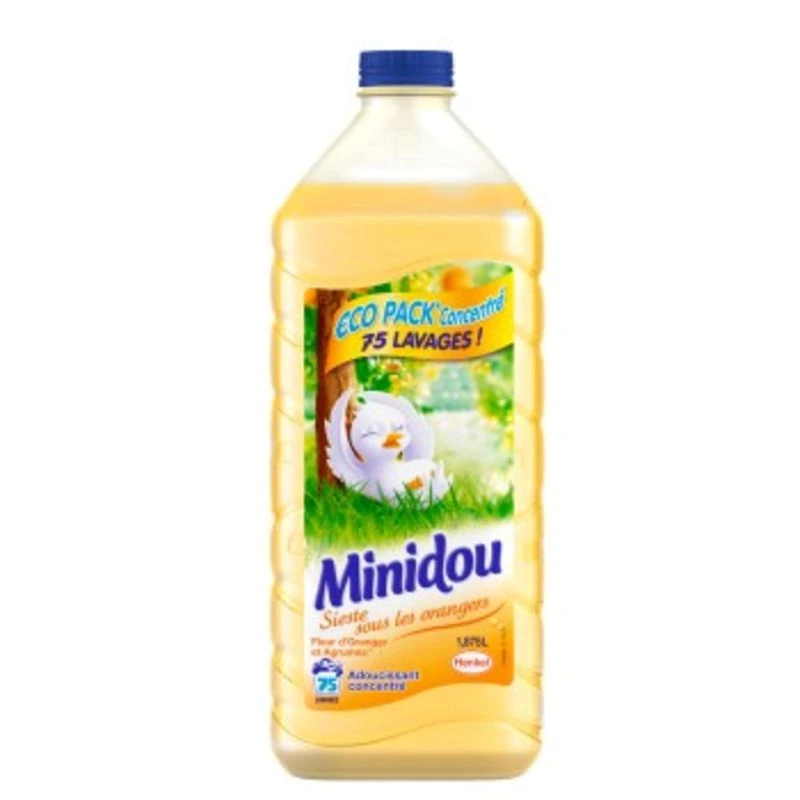 Adoucissant fleur d'oranger 75 lavages - MINIDOU