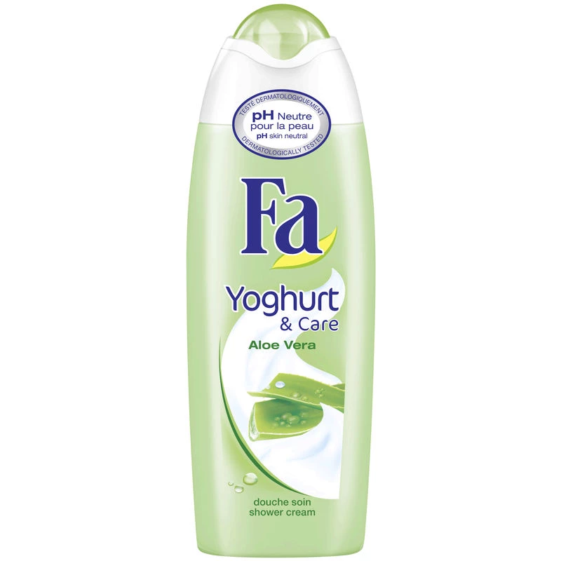 Gel douche yoghurt & care aloé vera 250ml - FA
