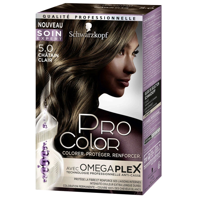 Coloration châtain clair 5.0 SCHWARZKOPF