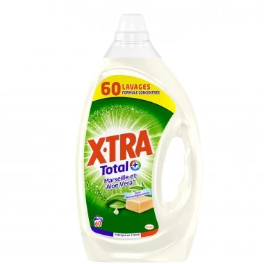 Lessive Xtra Marseille 3l 60la