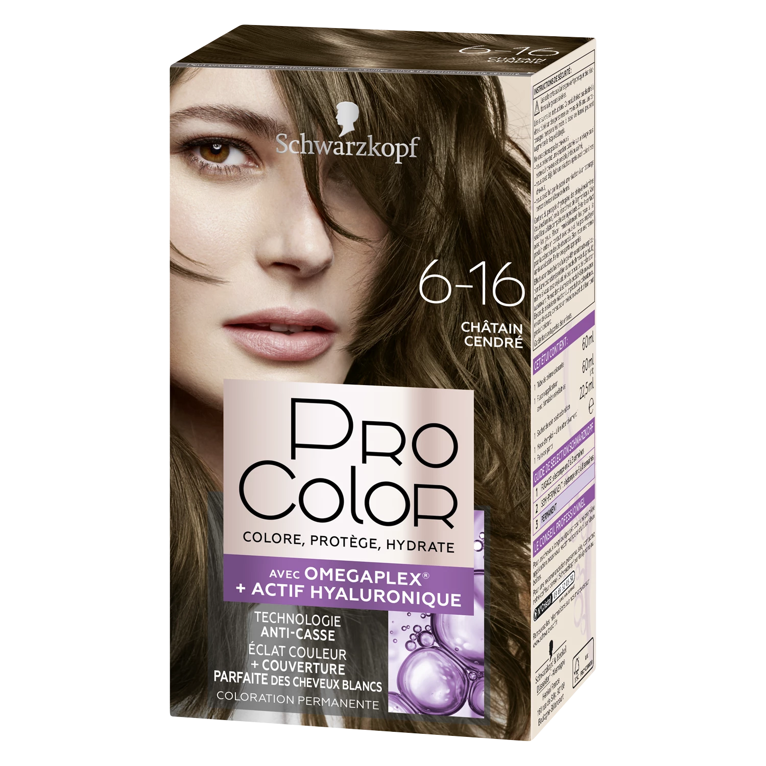 Pro Color 6.16 Chatain Cendre