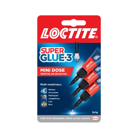 Superglue Liq 3x1g