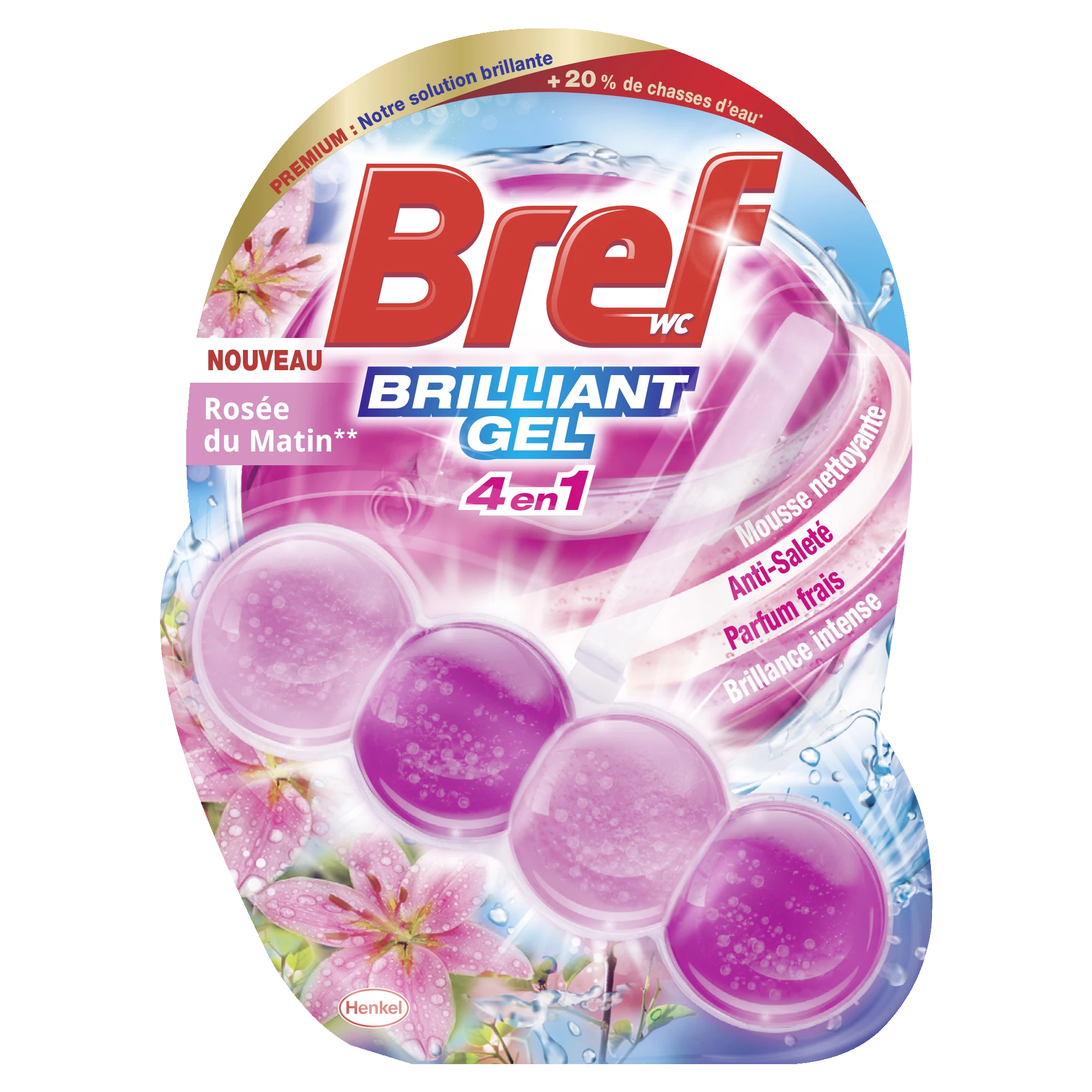 Bref Wc Bril Gel Ros Du Mat 42