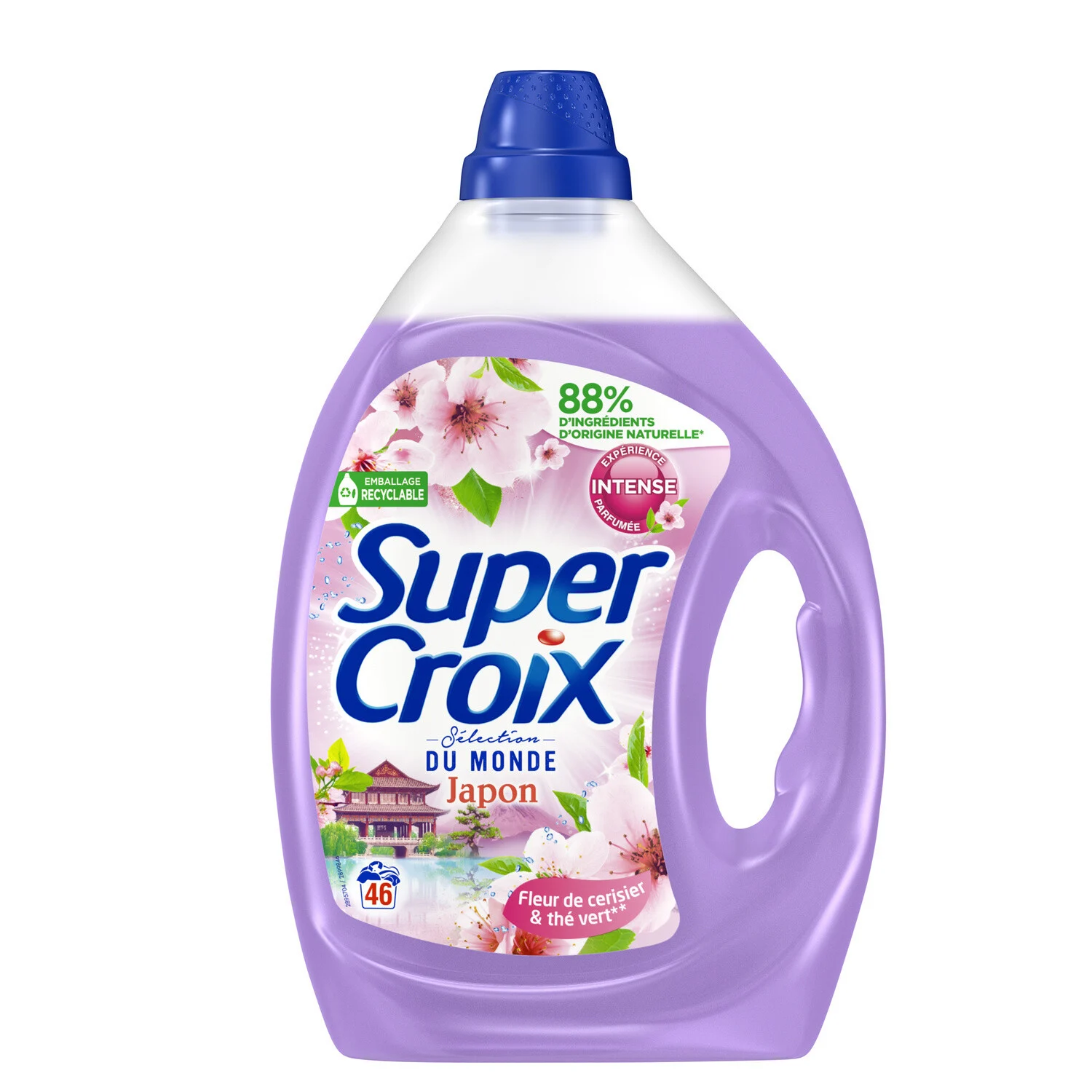 Lessive Liquide Japon Fleur De Cerisier 2,7L - SUPER CROIX