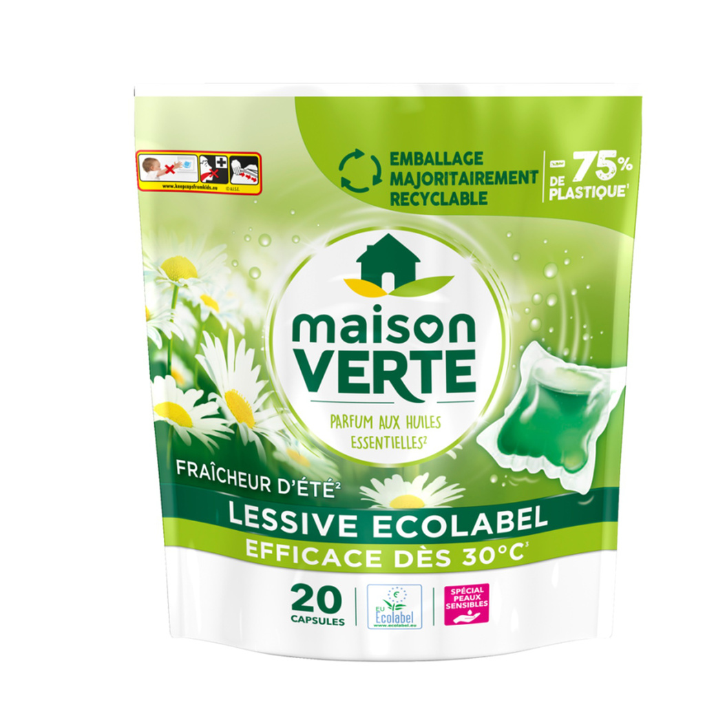 Maison Verte Caps Fraîcheur D'été X20