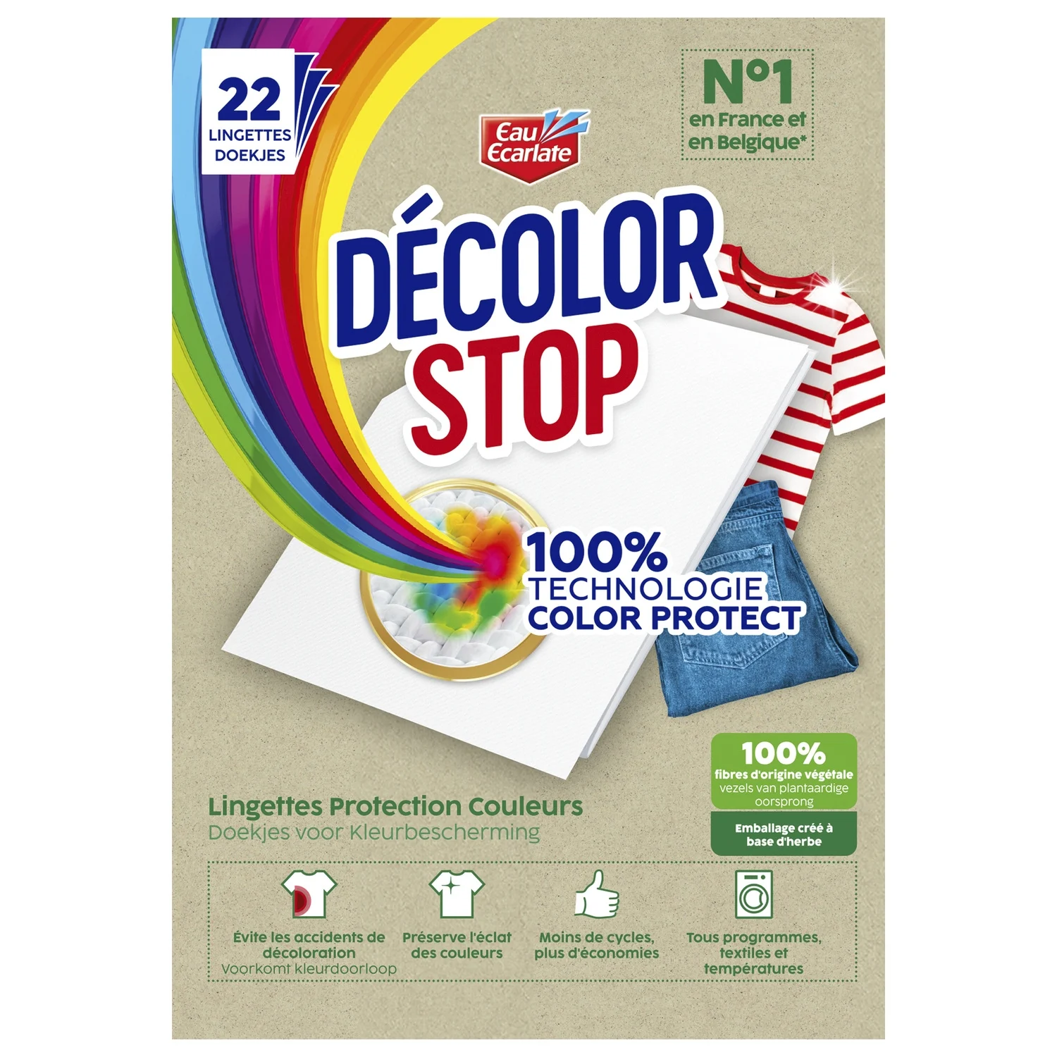 Color Protection Discoloration Wipe x22 - DECOLOR STOP