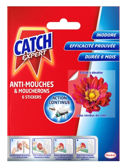 Catch Ctrl Stickers Mouches X6