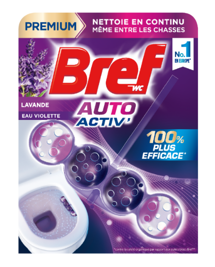 Bref Wc Auto Activ Lavande