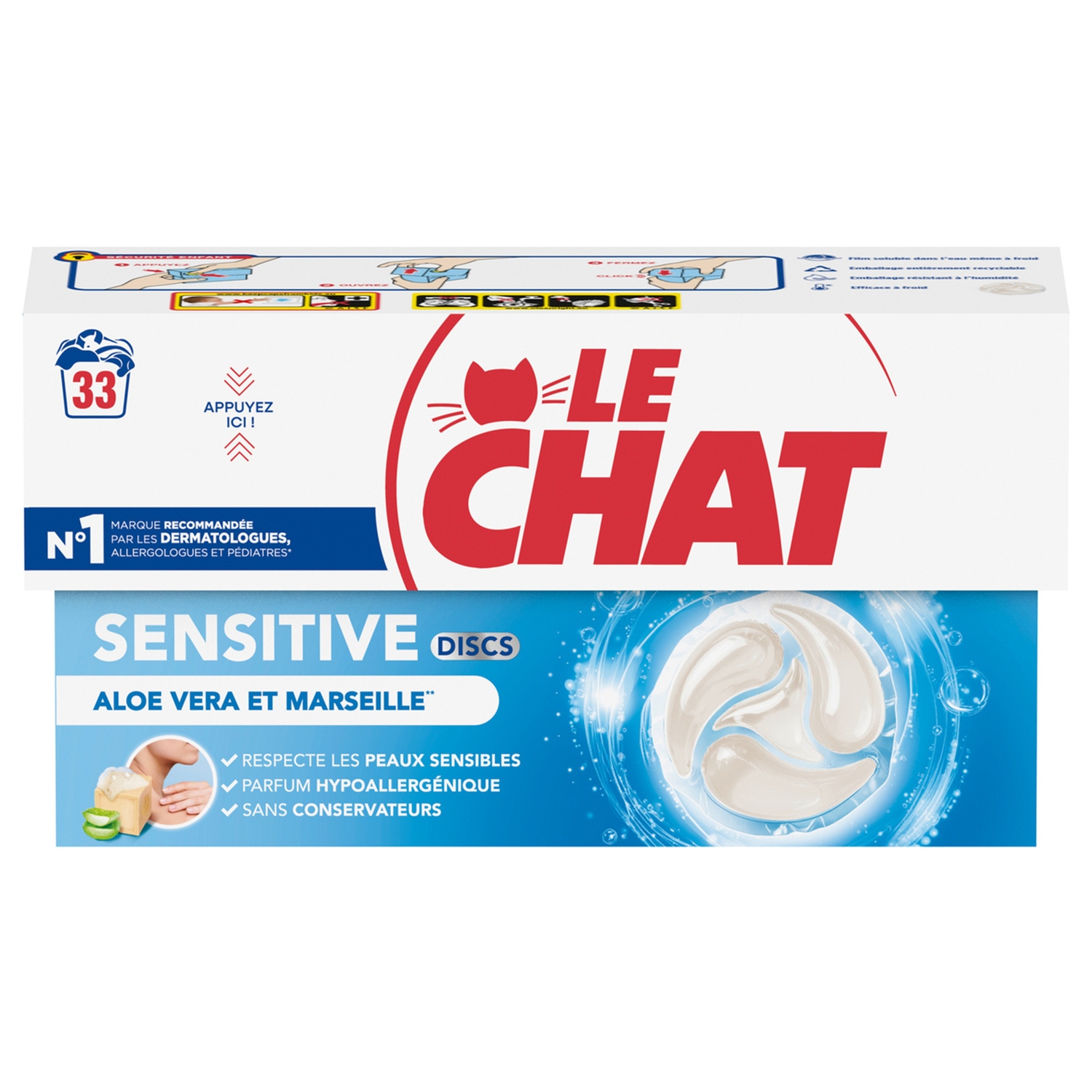 X33 Aloe Vera Le Chat Discs